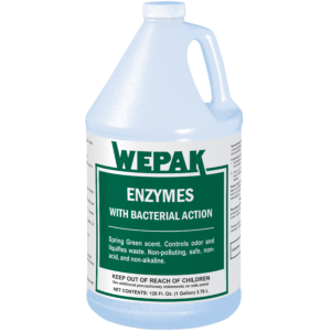 Enzymes with Bacterial Action (Spring Green)